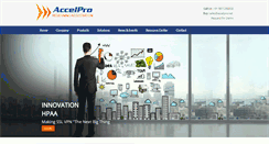 Desktop Screenshot of accelpro.net